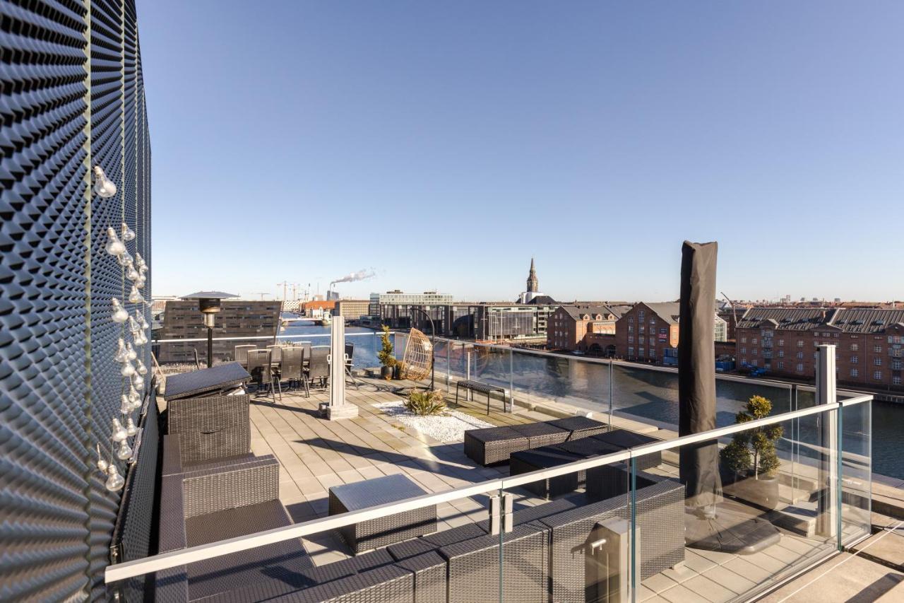 Luxury Harbourfront Penthouse With Private Rooftop Копенгаген Экстерьер фото
