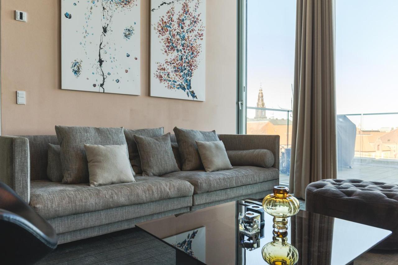 Luxury Harbourfront Penthouse With Private Rooftop Копенгаген Экстерьер фото