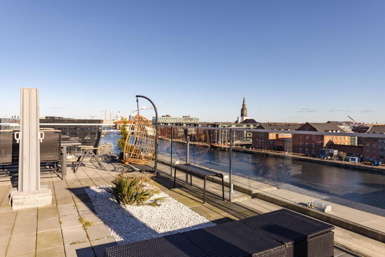 Luxury Harbourfront Penthouse With Private Rooftop Копенгаген Экстерьер фото
