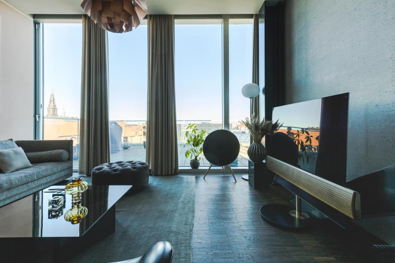 Luxury Harbourfront Penthouse With Private Rooftop Копенгаген Экстерьер фото