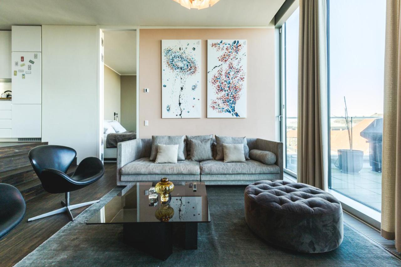 Luxury Harbourfront Penthouse With Private Rooftop Копенгаген Экстерьер фото