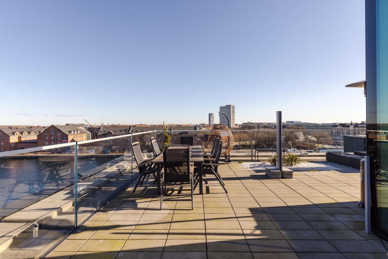 Luxury Harbourfront Penthouse With Private Rooftop Копенгаген Экстерьер фото