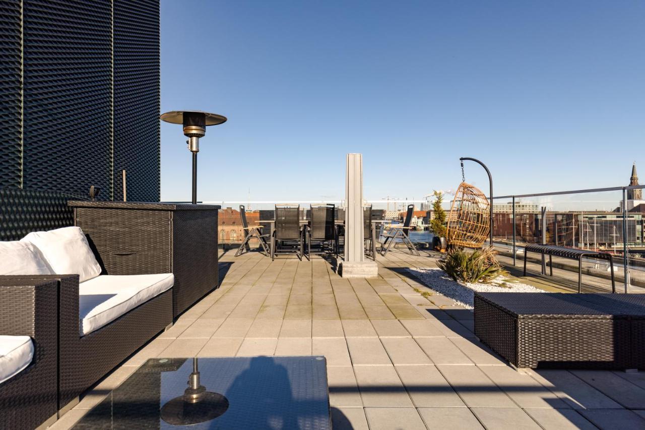Luxury Harbourfront Penthouse With Private Rooftop Копенгаген Экстерьер фото
