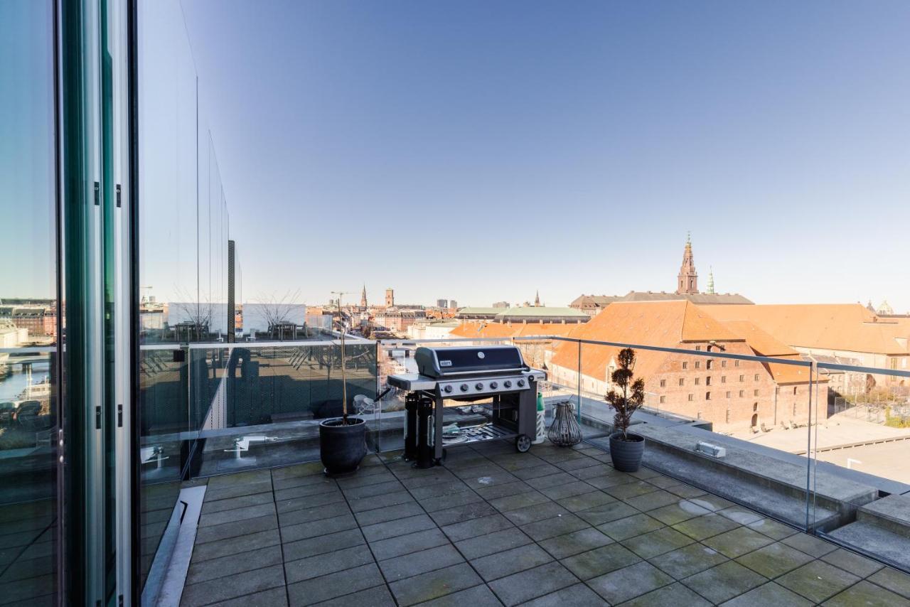 Luxury Harbourfront Penthouse With Private Rooftop Копенгаген Экстерьер фото