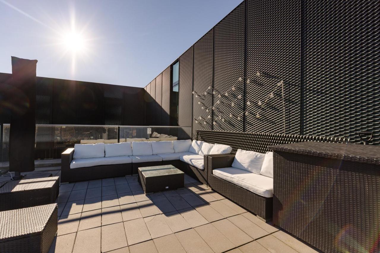 Luxury Harbourfront Penthouse With Private Rooftop Копенгаген Экстерьер фото